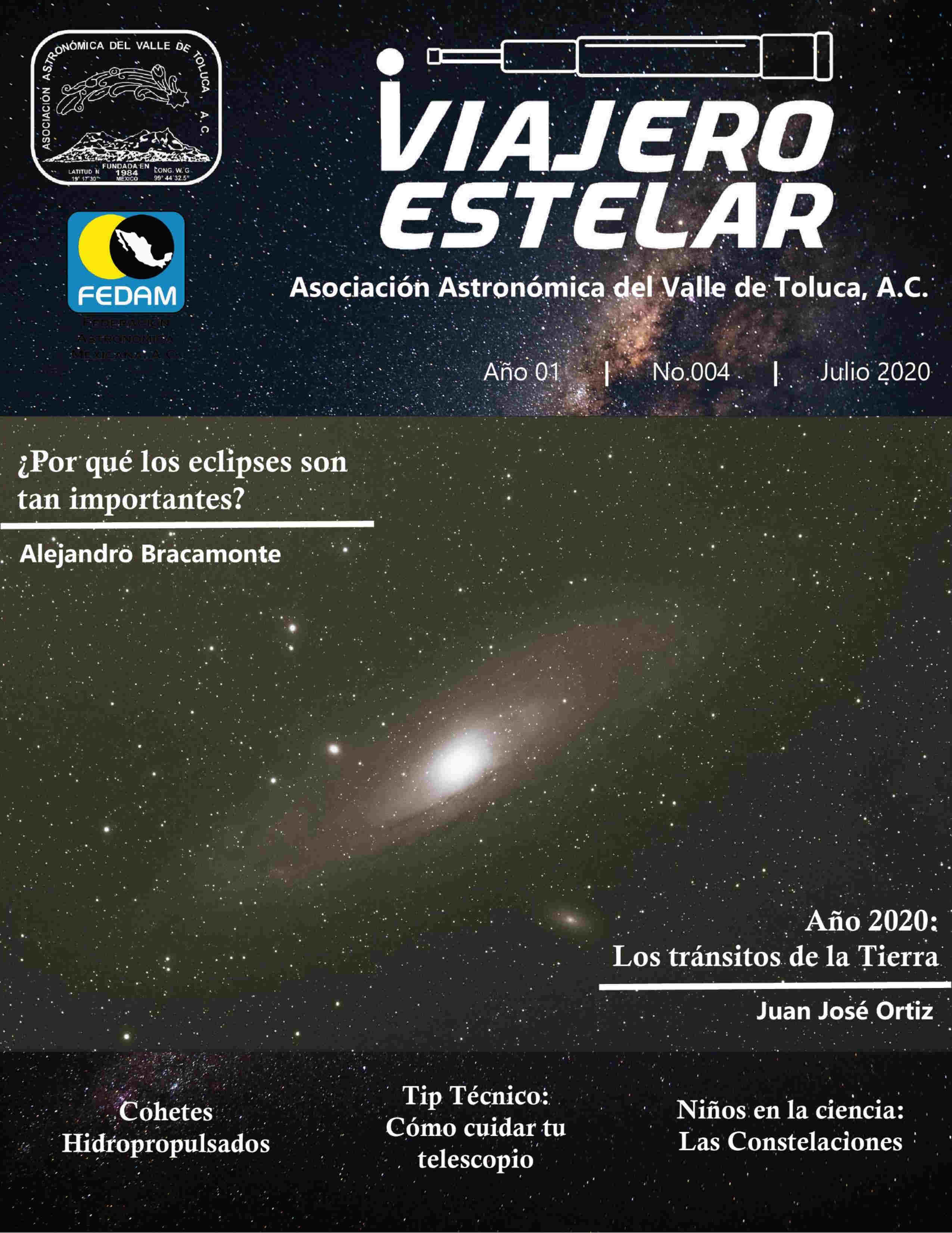 Imágen de la revista Viajero Estelar